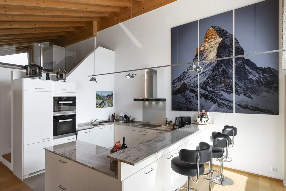 5.5 Zimmer Dachwohnung an grandioser Lage in Grächen
