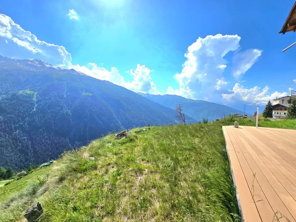 Renovierte Wohnung mit Terrasse, atemberaubender Aussicht und viel Sonne in Eison (St-Martin) Val d’Hérens – Foto 3 von 19