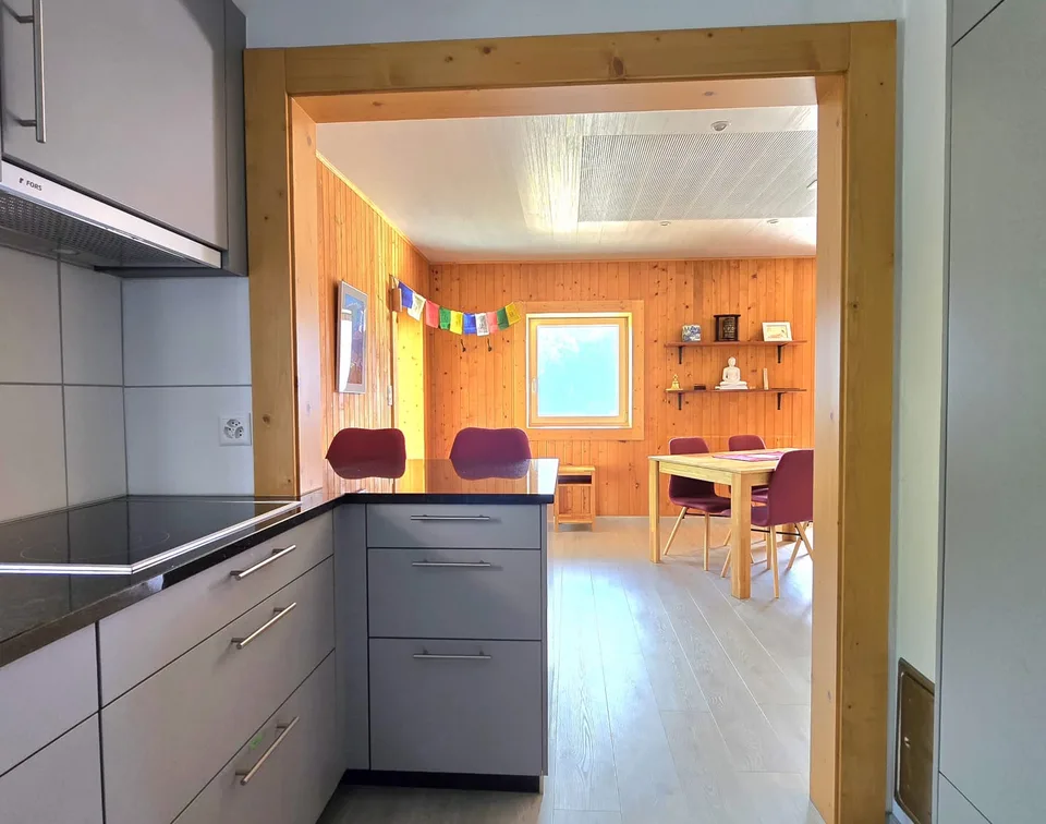 Renovierte Wohnung mit Terrasse, atemberaubender Aussicht und viel Sonne in Eison (St-Martin) Val d’Hérens – Foto 7 von 19