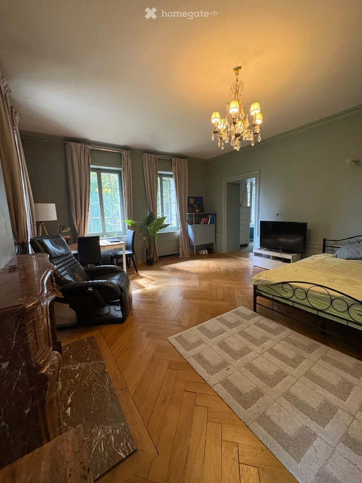 Chambre de caractère- 40 m²- sdb. privée dans un Château