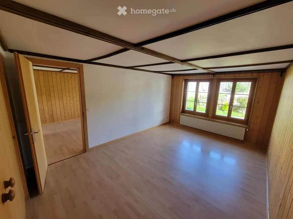 Parterre - Stöckliwohnung zu vermieten