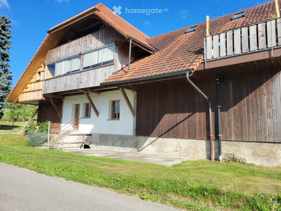 Parterre - Stöckliwohnung zu vermieten