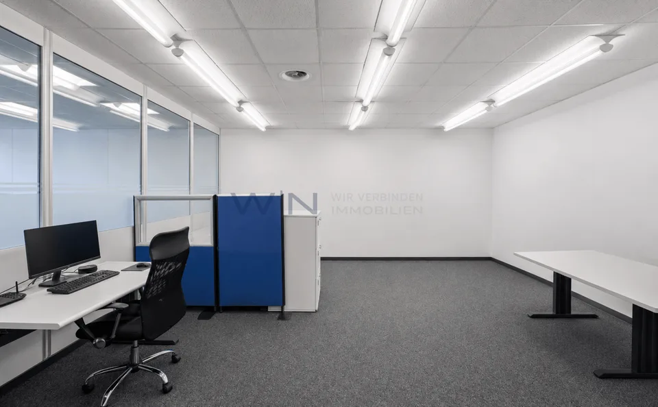 KLIMATISIERTES BÜRO inkl. kompletter INFRASTRUKTUR