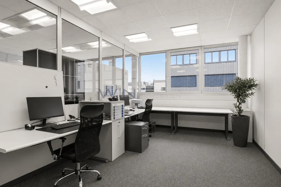 KLIMATISIERTES BÜRO inkl. kompletter INFRASTRUKTUR
