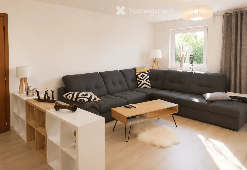 Appartement lumineux de 4.5 pièces à Sion – Accessible et bien situé