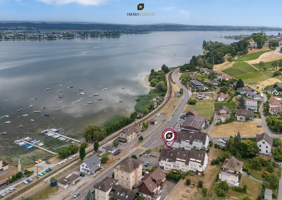 Weitblick über den Untersee. Wohnkomfort auf hohem Niveau.