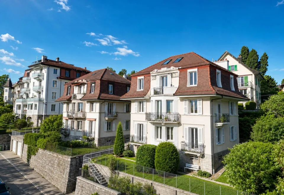 Villa La Fleur des Alpes - Quartiere sotto la stazione