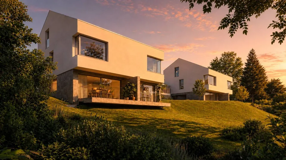 NEUF : Villa contemporaine dans un écrin de verdure