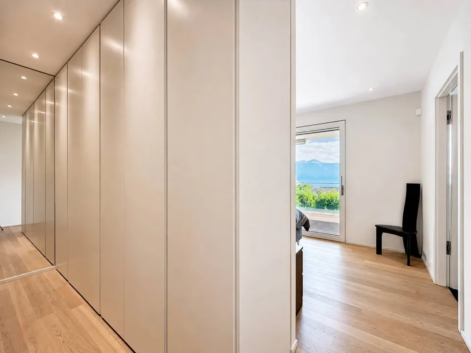 Moderne Apartment im Herzen von Lavaux, mit Panoramablick auf den Genfersee