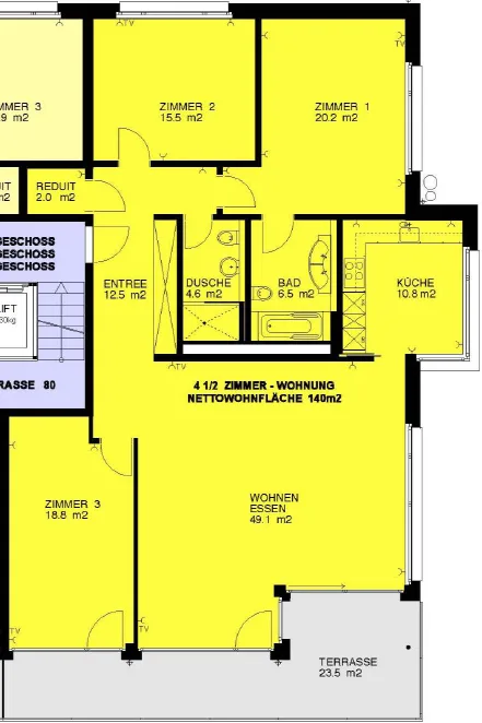 Zurich Fluntern | Zurichberg | 4.5 Rooms Apartment