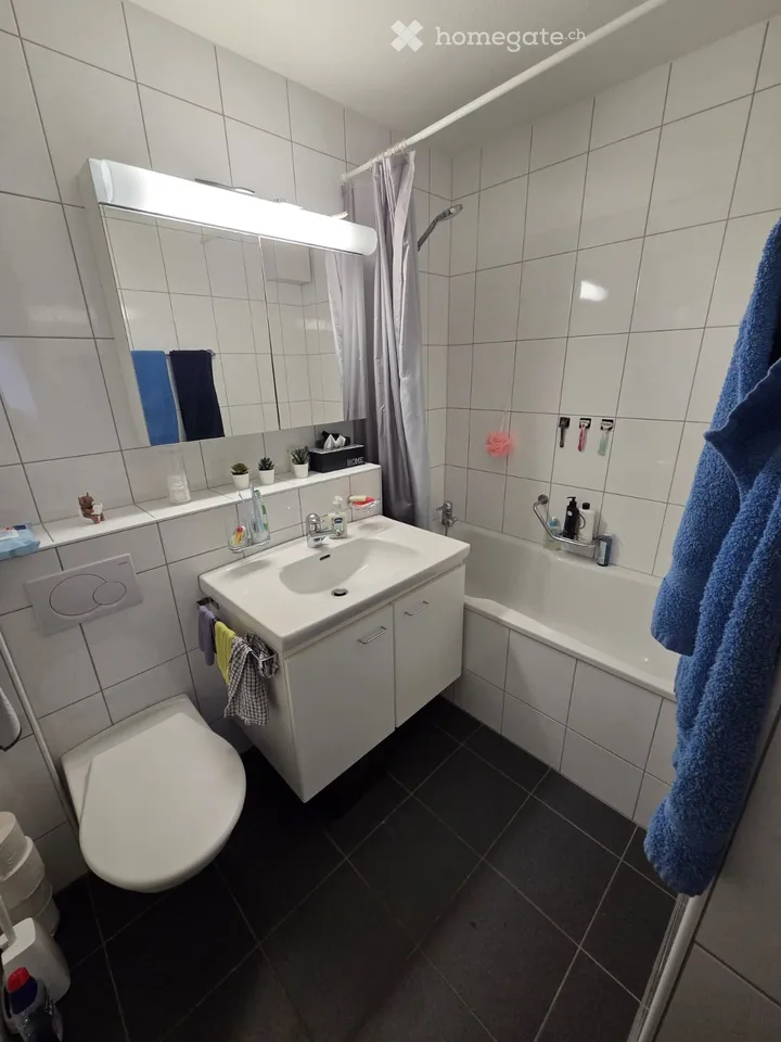Helle 3-Zimmer-Wohnung mit Balkon in Thun