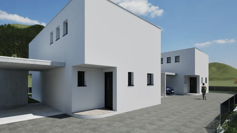 Villa moderne à construire à Contone