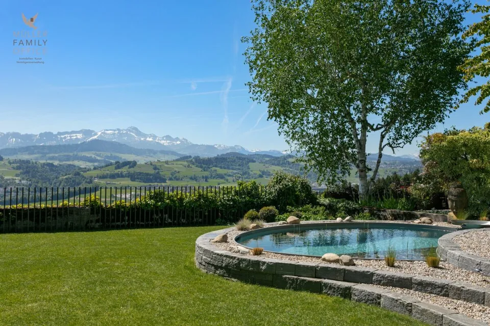 Maison de famille charmante avec vue unique sur le Säntis