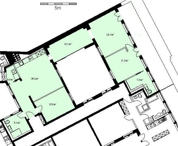 Exklusive Wohnung in der Freie-Strasse