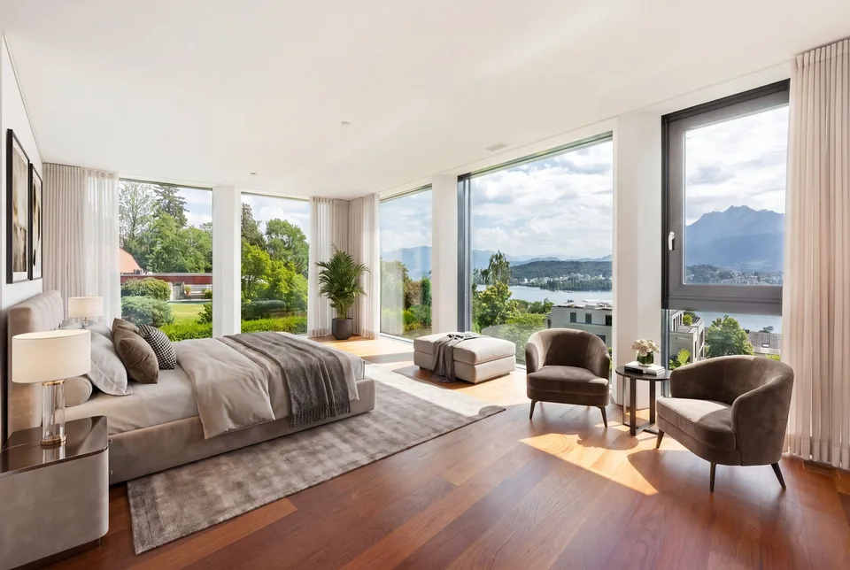 Townhouse unico con vista panoramica su Lucerna