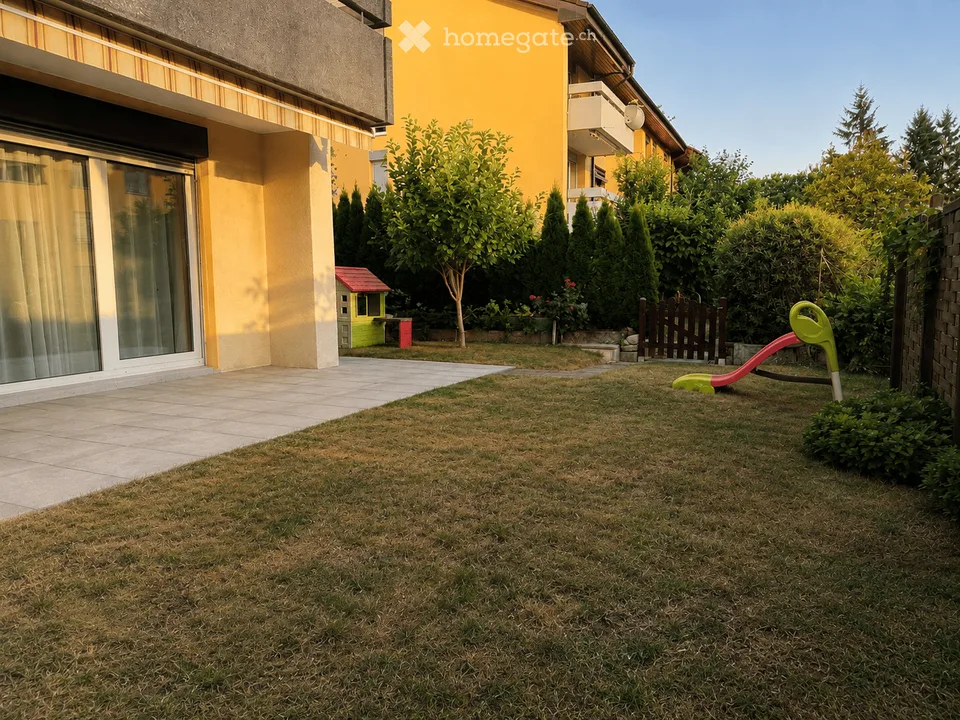 Stilvolle 3½-Zimmer-Gartenwohnung im Eigentümerstandard