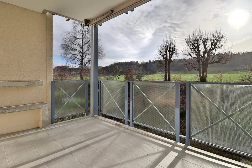 3.5-Zimmer-Wohnung mit Balkon in Laupen