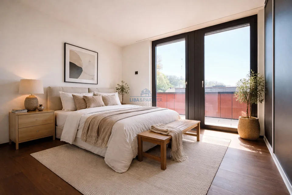 Bruderholz: Exklusive Design-Attikawohnung mit Panoramablick