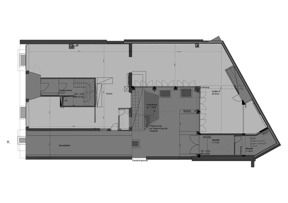 225 Square Meter Gallery/Commercial/Shop Space in Gundeli