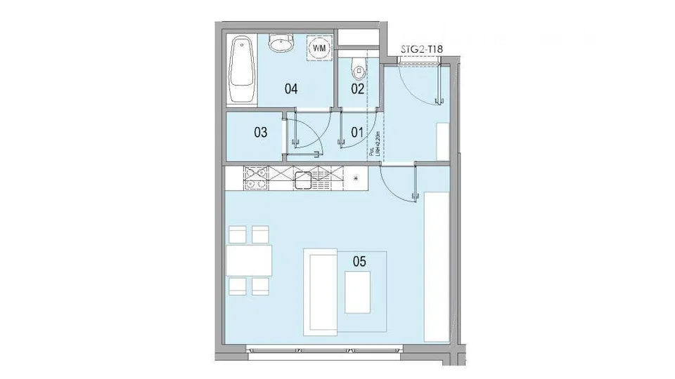 Studio an ruhiger Lage Zürich