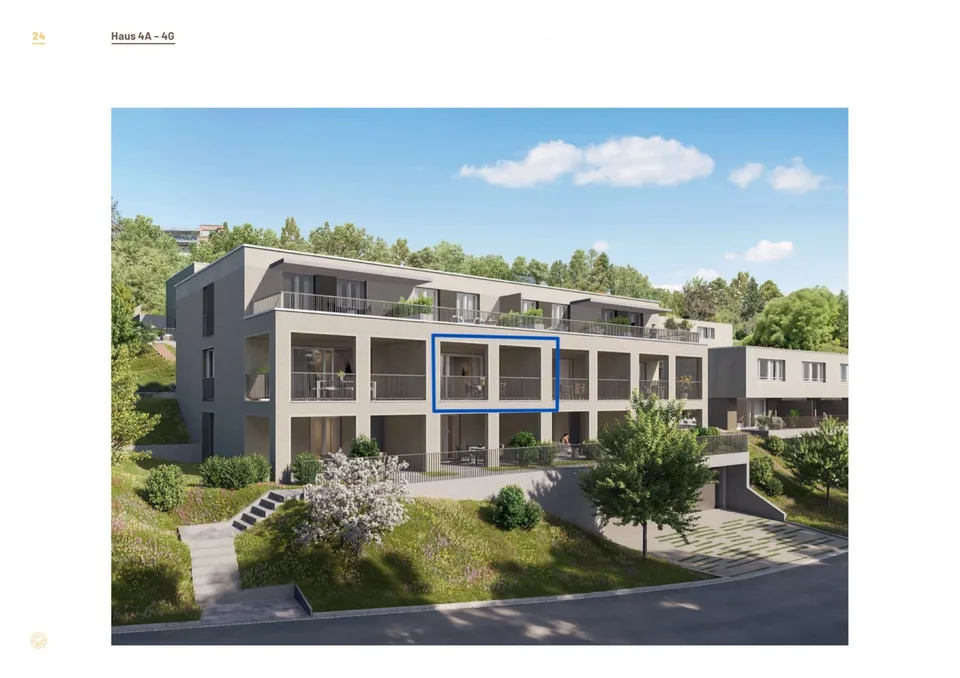 Newly Built Rental: 2.5-Room Apartment