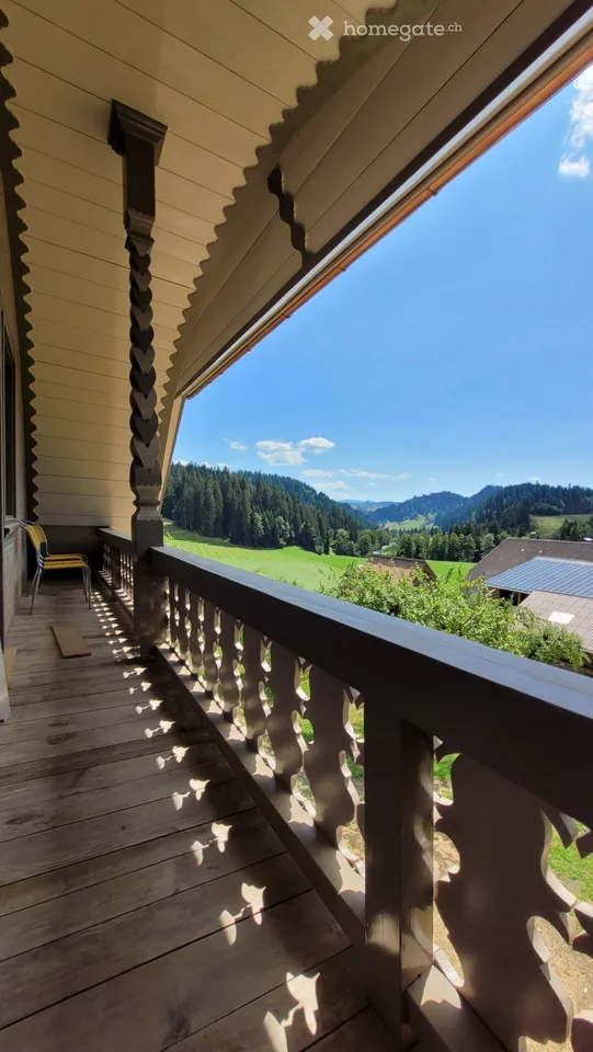 Neue Dachwohnung im Grünen 60 Min. Bern/Luzern