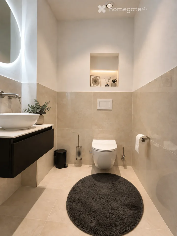 Exclusive furnished 5.5-room maisonette on the 3rd + 4th floor (attic) with 23 m² terrace