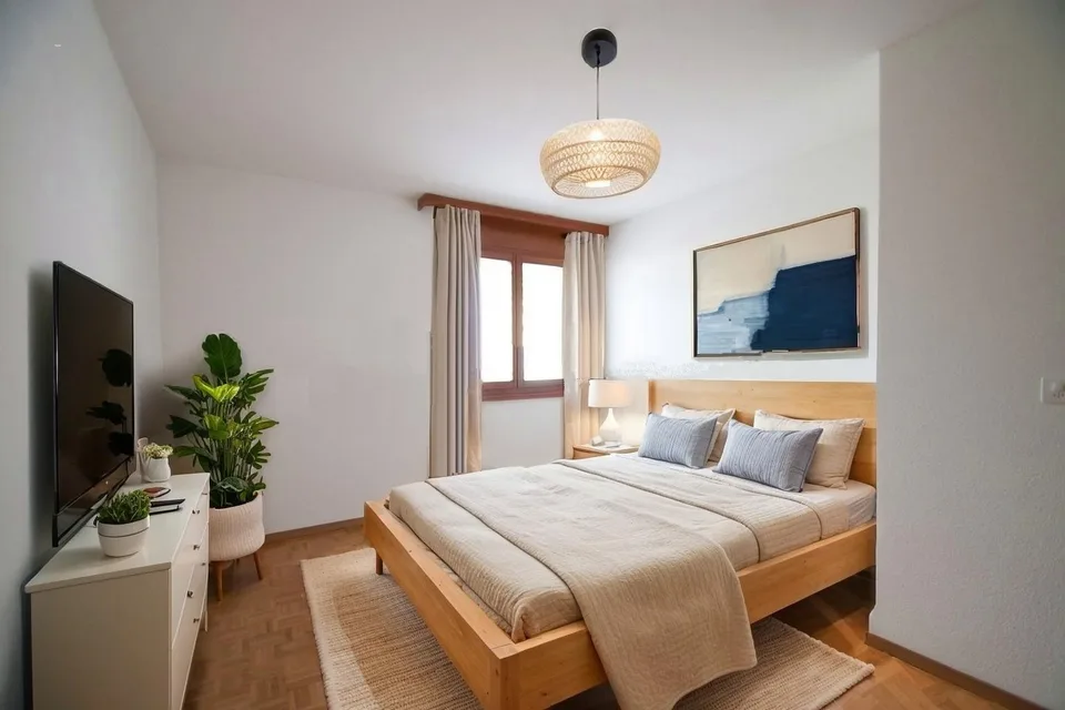 Appartement spacieux de 2.5 pièces avec jardin à Giubiasco