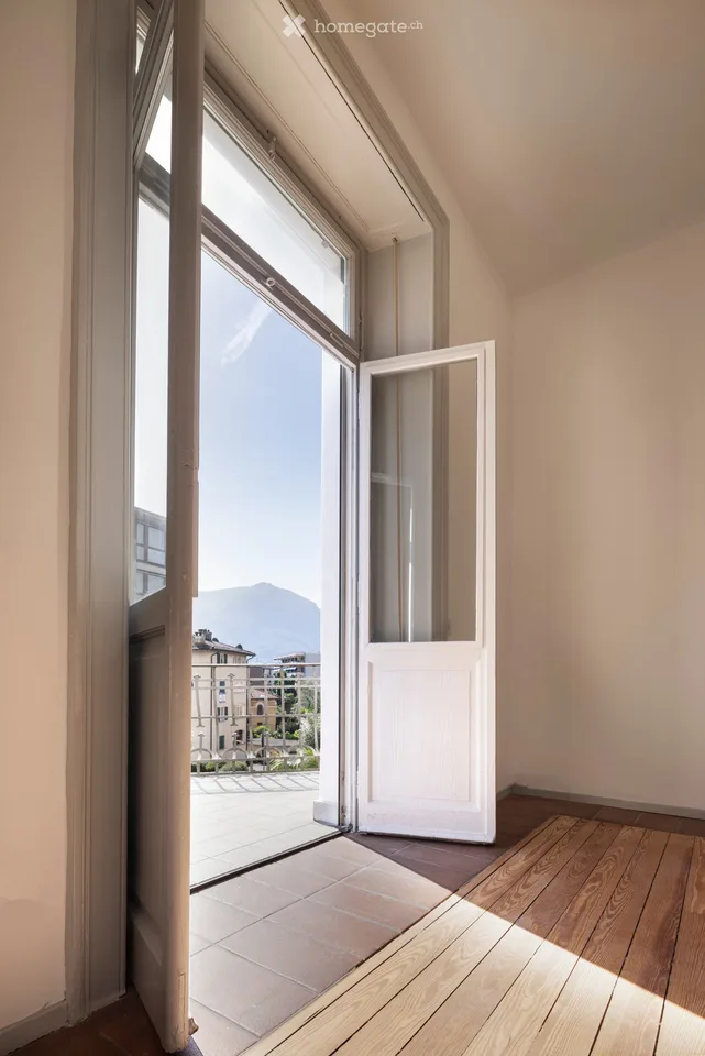 Lugano Loreto - 3.5 Zimmer mit Balkon, nahe am Seeufer und im Zentrum