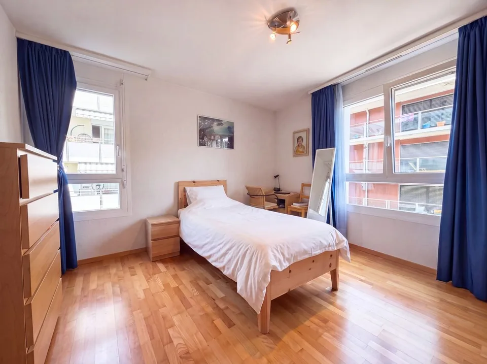 Appartement à vendre à Lausanne - 3 pièces 75 m² avec 2 salles d'eau, un grand balcon et un parking intérieure