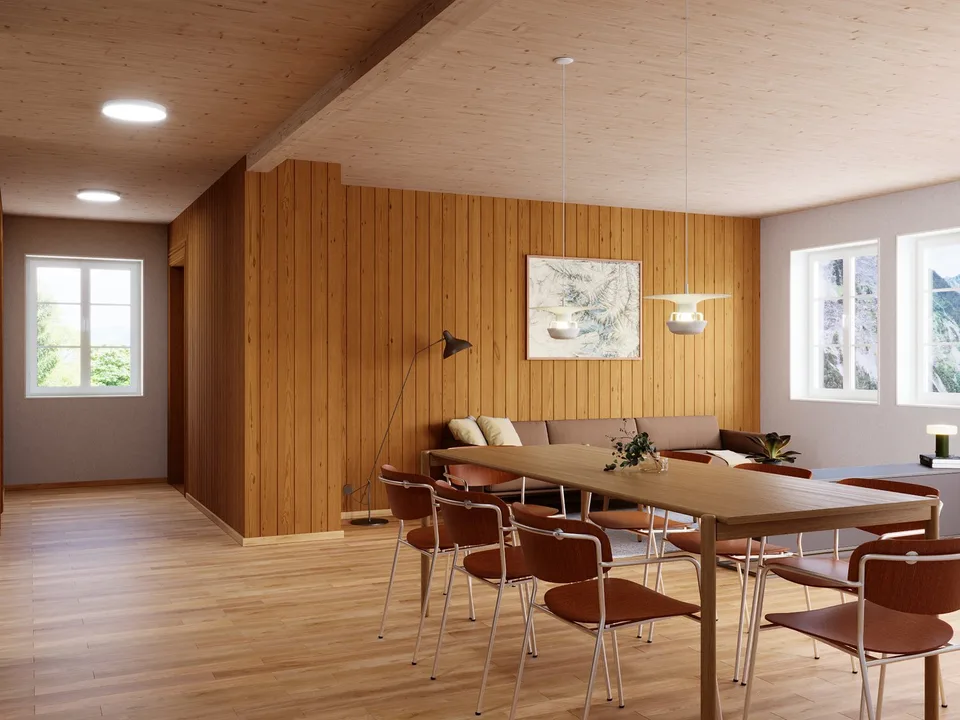 3.5-Zimmer-Wohnung im 2. OG der Residenz Posthaus – Projekt Posthaus Urigen
