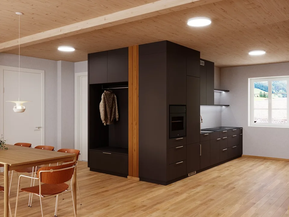 3.5-Zimmer-Wohnung im 2. OG der Residenz Posthaus – Projekt Posthaus Urigen