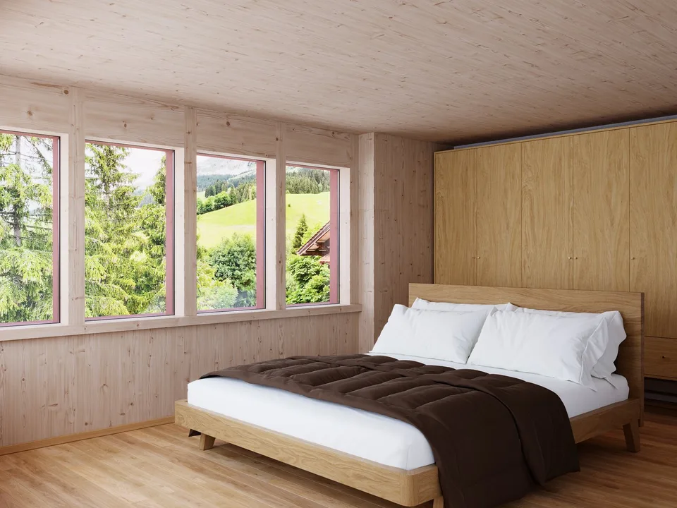 1.5-Zimmer-Studio im neuen Anbau der Residenz Posthaus – Projekt Posthaus Urigen