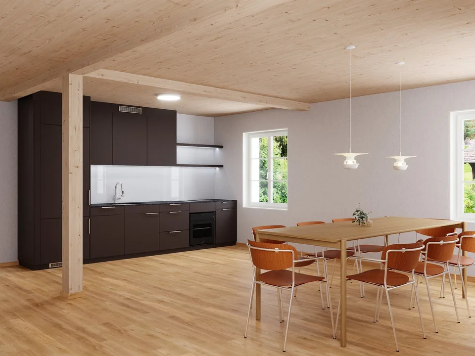 3.5-Zimmer-Wohnung im 1. OG der Residenz Posthaus - Projekt Posthaus Urigen