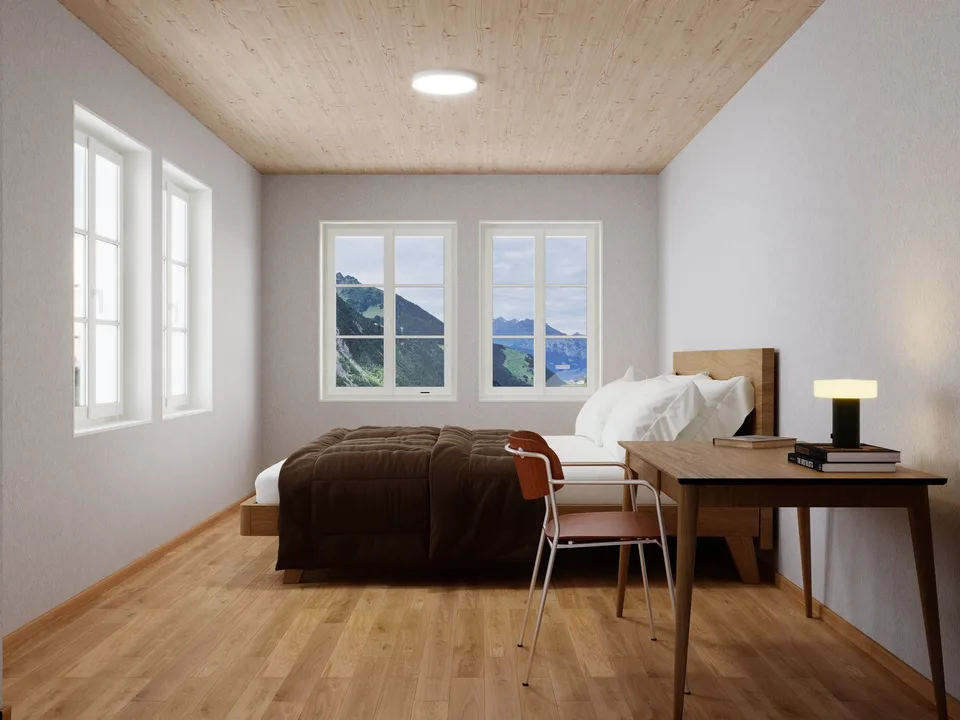 3.5-Zimmer-Wohnung im 1. OG der Residenz Posthaus - Projekt Posthaus Urigen