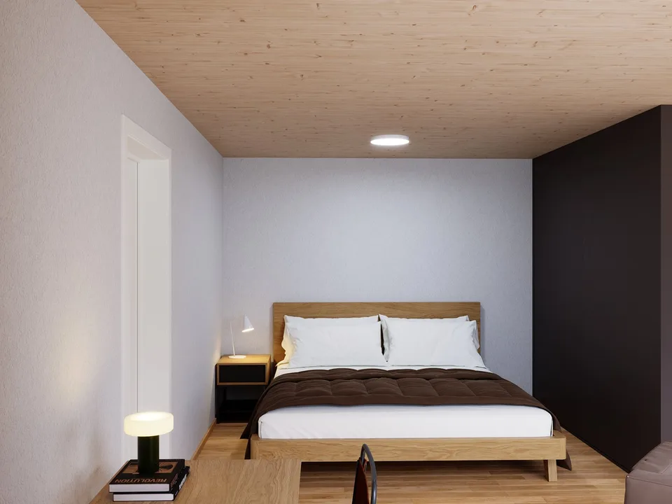 1-Zimmer-Studio im neuen Anbau der Residenz Posthaus – Projekt Posthaus Urigen