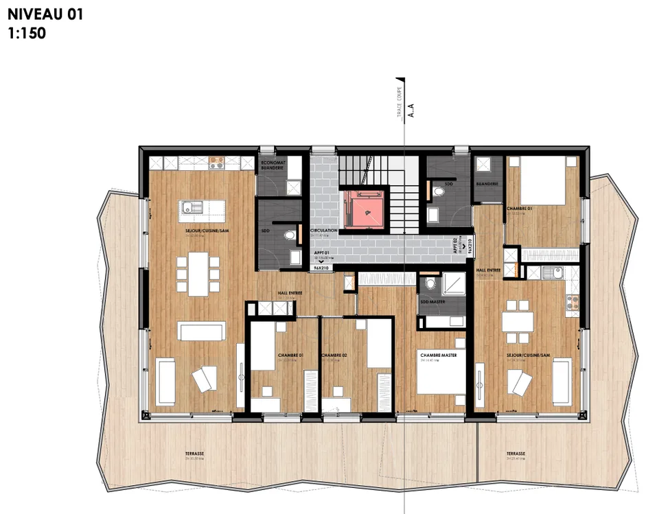 Beautiful 4.5-room apartment under construction, ideally located in Leytron/VS