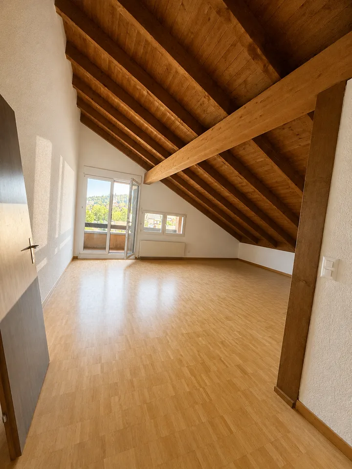 Charmante 1.5-Zimmer-Dachwohnung an der Hauptstrasse in Reinach