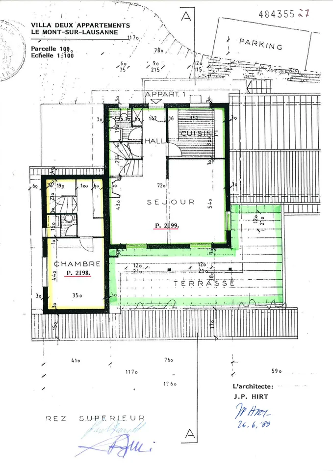 Incantevole villa/appartamento di 5 locali a Le Mont-sur-Lausanne