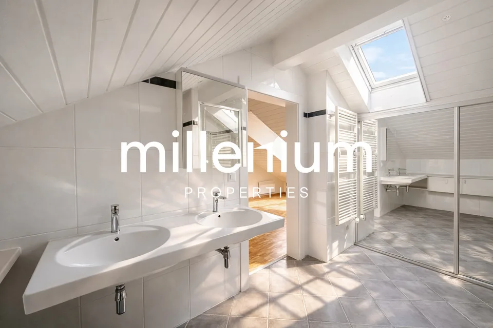 Exceptional Renovated 6-Room Duplex Penthouse in the Heart of Carouge