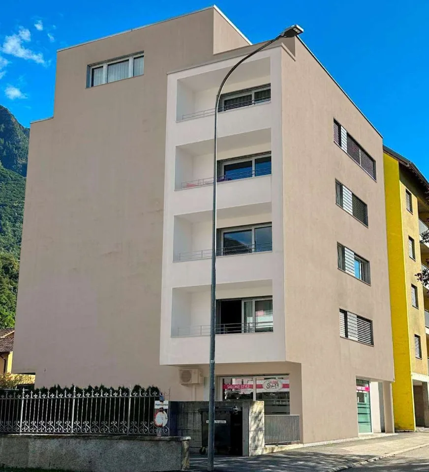 2.5-room apartment in the central area of Giubiasco