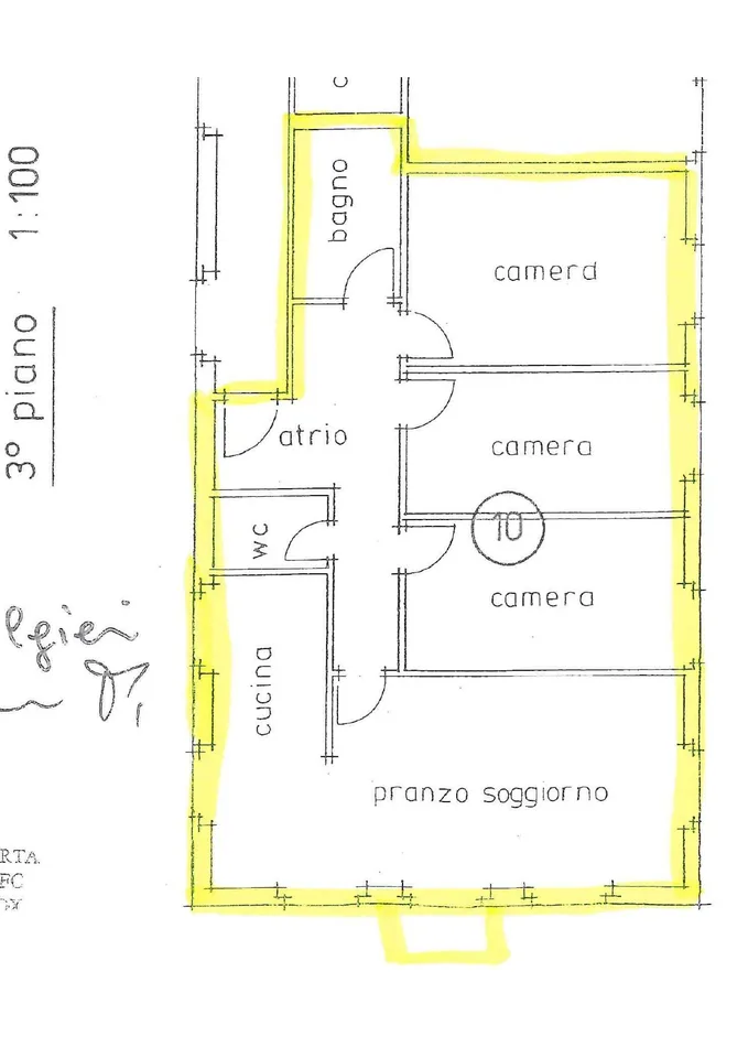 4.5 Rooms - top floor - Giubiasco