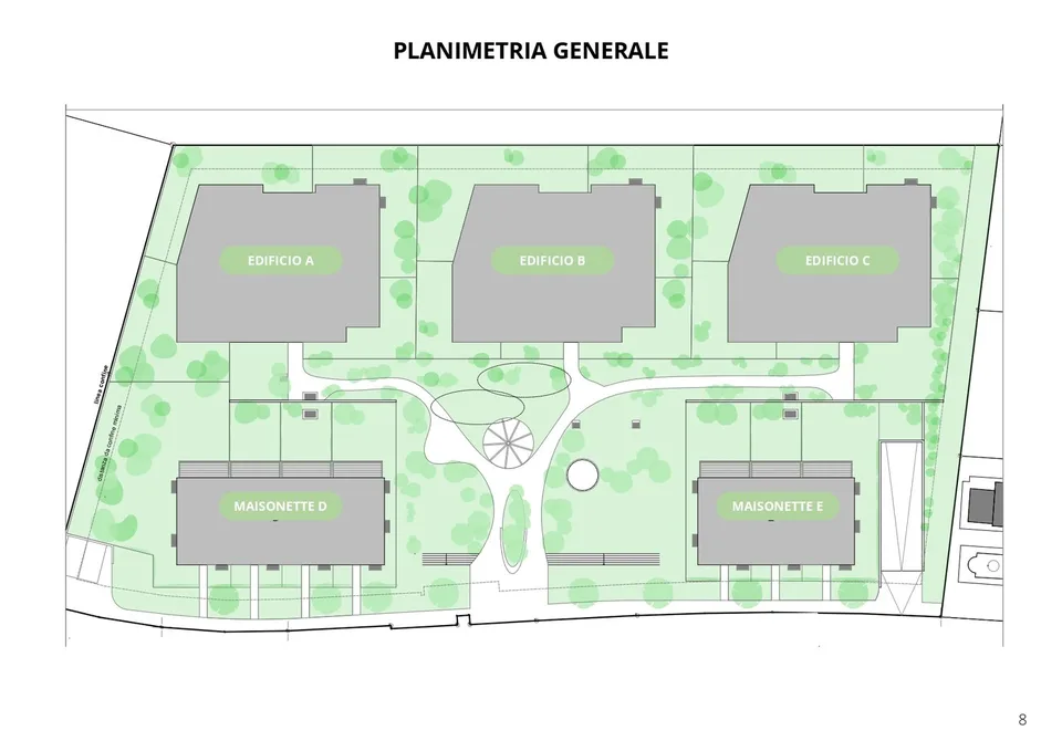 New 4.5-room apartments with open views, Al Guast 23 in Camorino