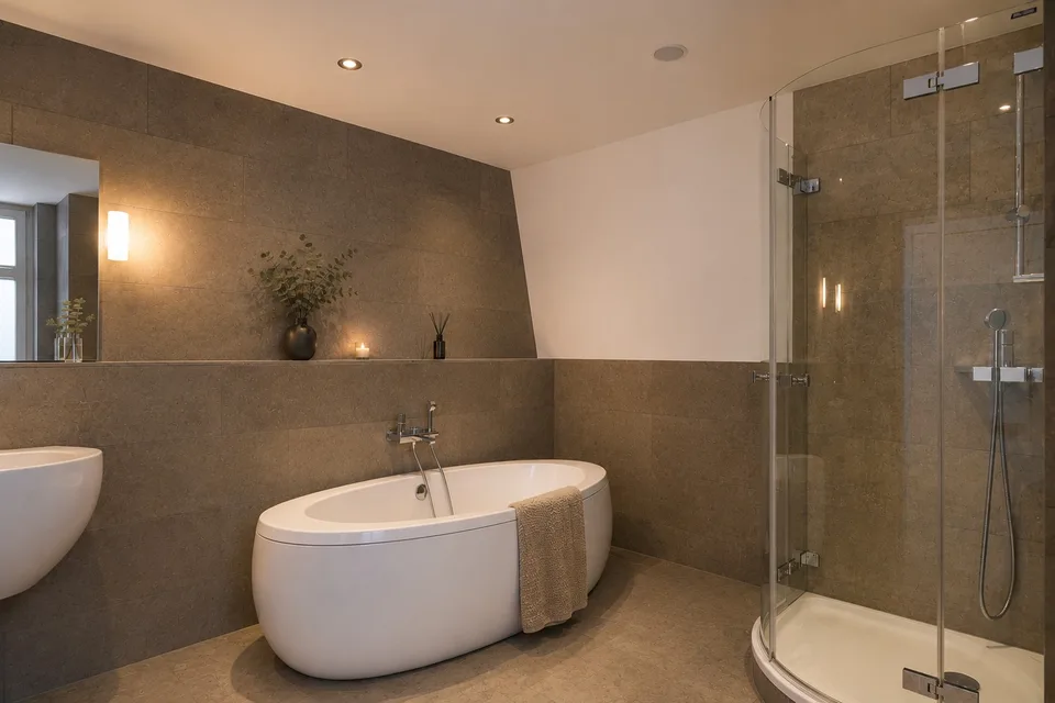 Attractive 3.5-room attic apartment with private rooftop terrace and panoramic view of Zurich and Lake Zurich