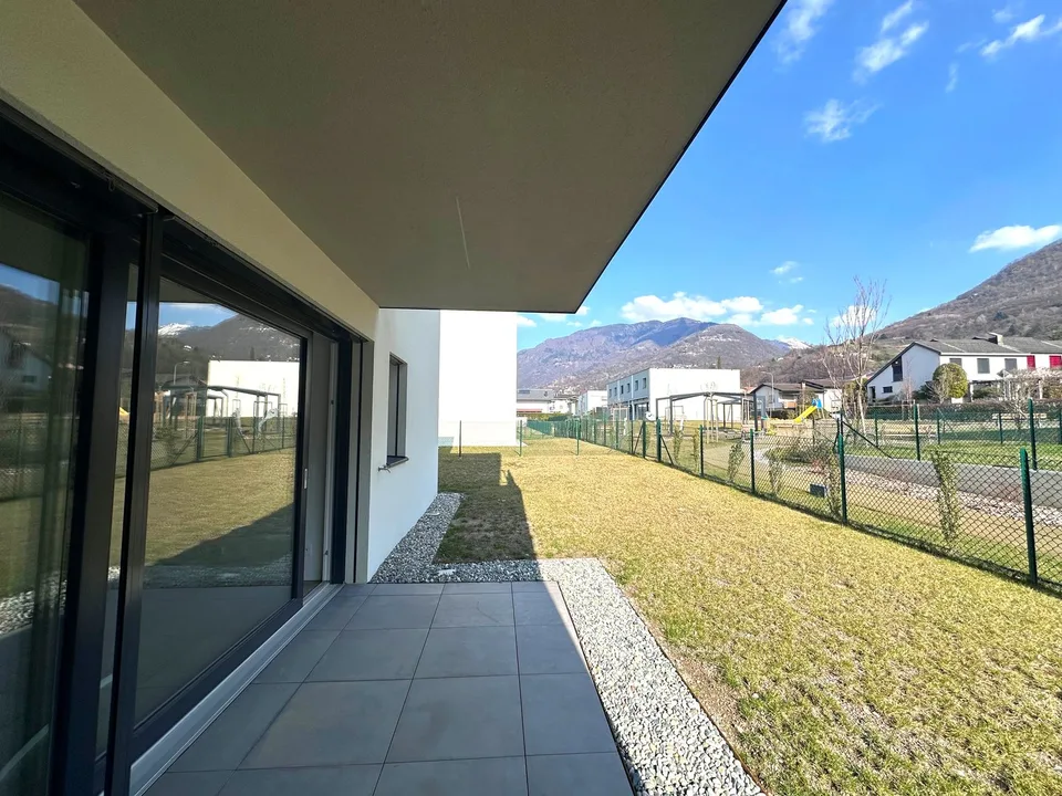 New 2.5-room apartments with garden, Al Guast 21 in Camorino