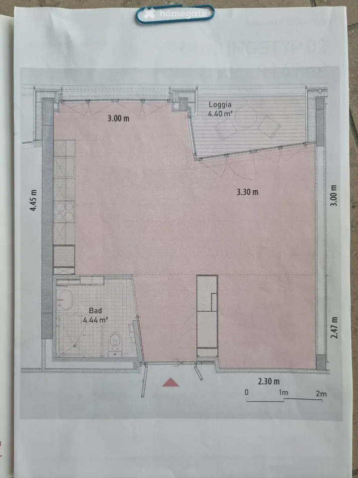 1 1/2-Zimmer-Alterswohnung Altersheim St. Bernhard ab sofort