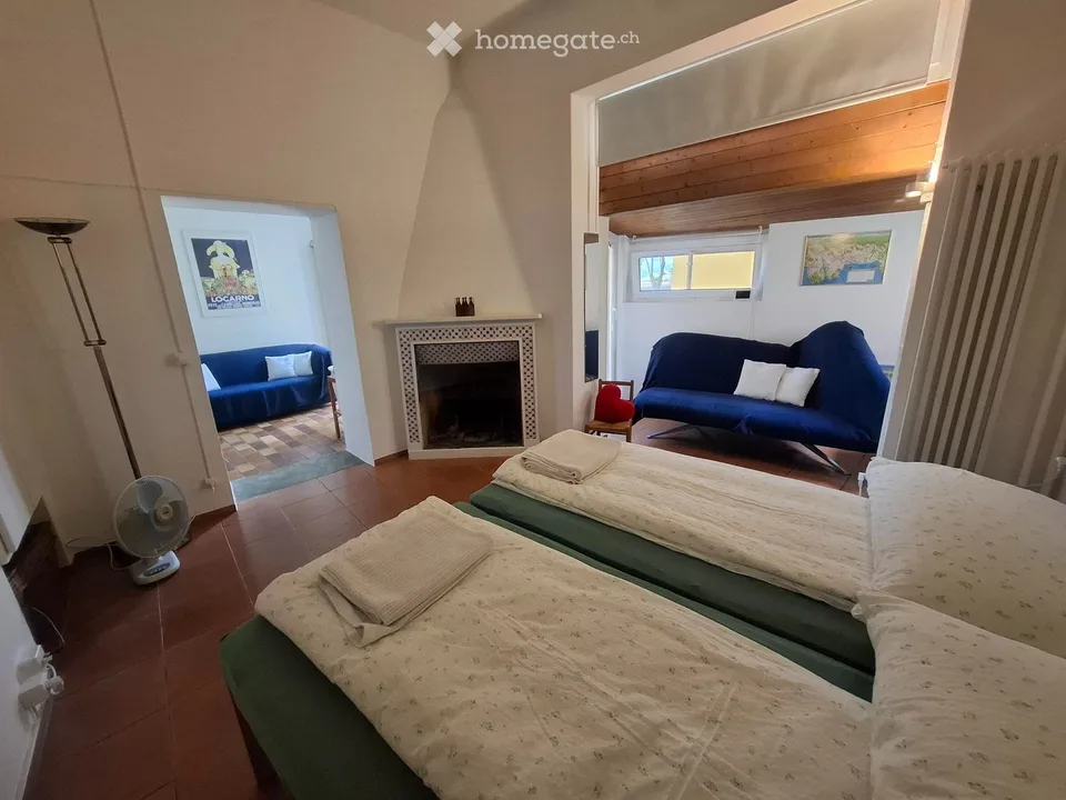 Tessin Winter Wohnung Muralto Locarno Appartamento Inverno