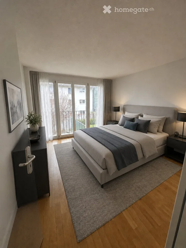 Top Standard: grosse 3.5-Zimmer-Wohnung mit Wintergarten