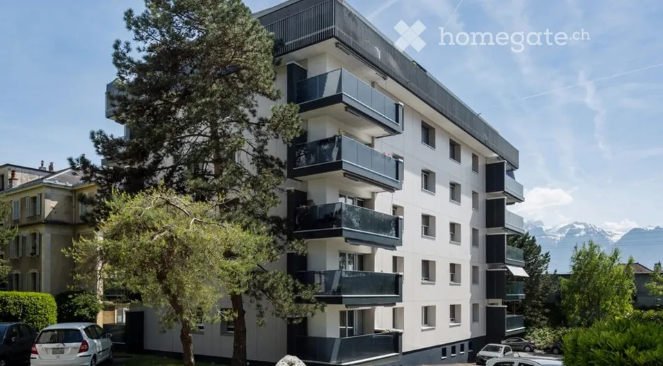 Charmant appartement de 3.5 pièces avec balcon à Vevey