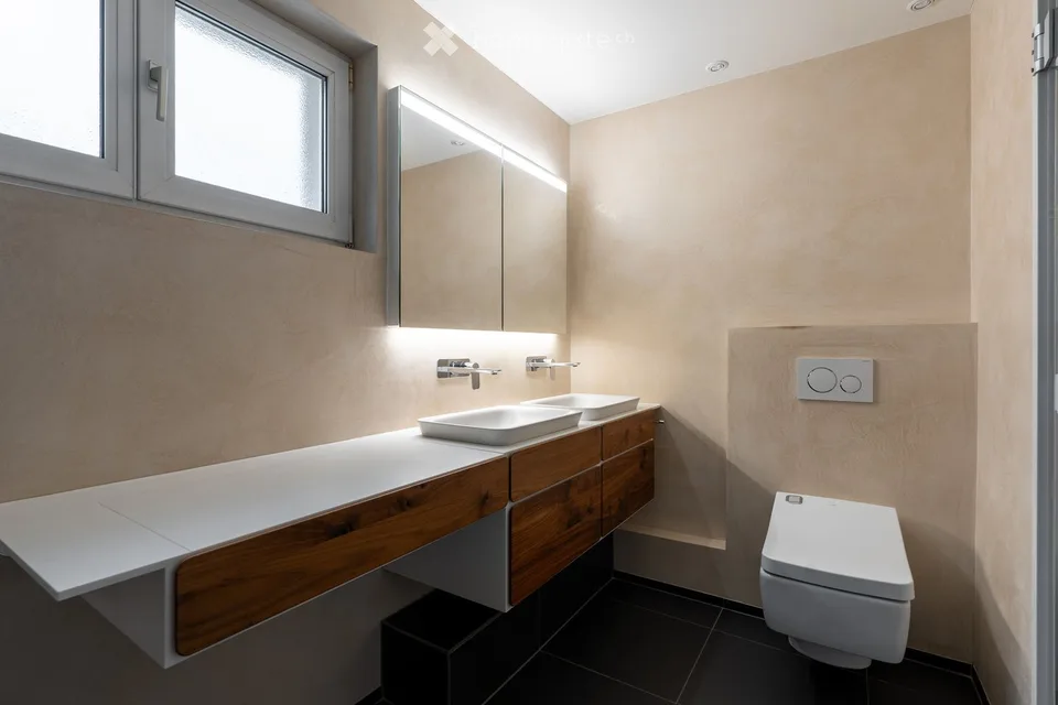 5.5 rooms with private laundry room and 25 m² hobby room